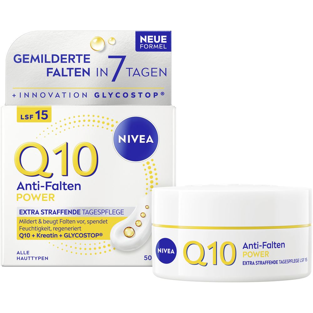 Nivea Q10 Power Anti-Falten Tagespflege LSF 15 50 ml Tagescreme