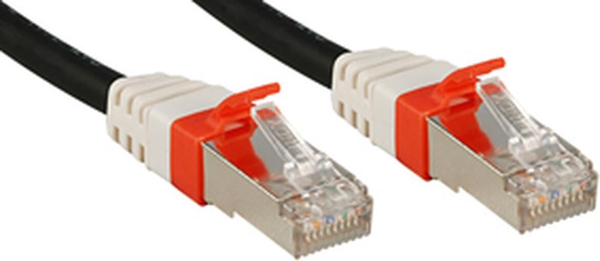 Lindy Cat6A Kabel zwart 0,50 m LOSH met testprotocol