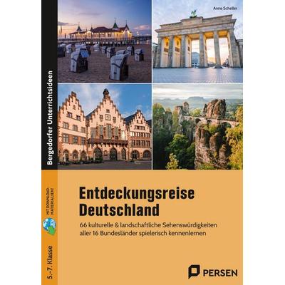 Entdeckungsreise Deutschland, Set von Anne Scheller, Persen Verlag in der AAP Lehrerwelt GmbH, 978-3-403-20838-9
