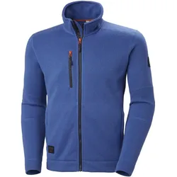 Strick-Fleecejacke "KENSINGTON" - 3XL - steinblau