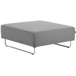 Softline Sofa Elemente Ohio Filz hellgrau, Designer Stine Engelbrechtsen, 98x42x98 cm