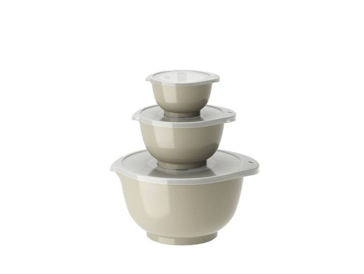 Set de bols à mixer et couvercles 6 pièces humus