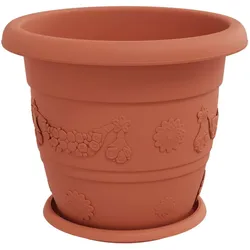 vidaXL, Blumentopf, Kunststoff (34 x 34 x 28 cm)