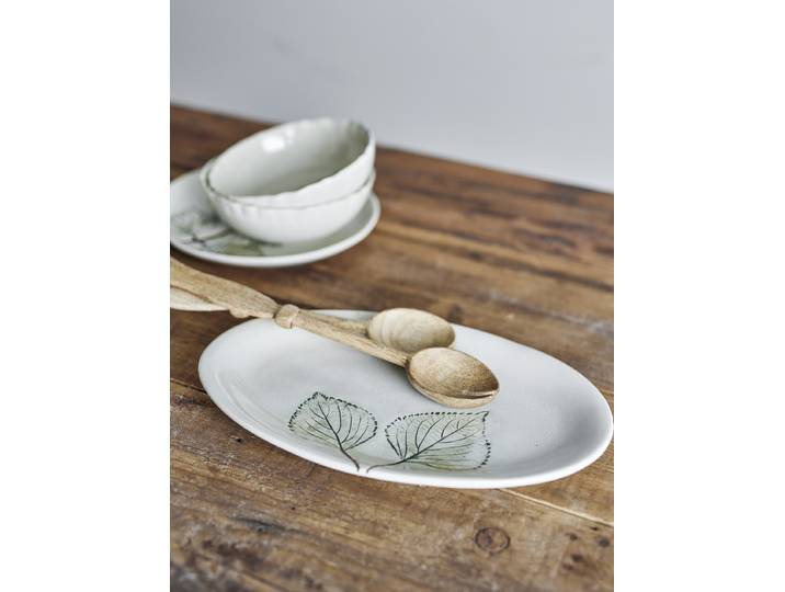 Plat de service Aubrin 19 x 2 x 30cm Vert