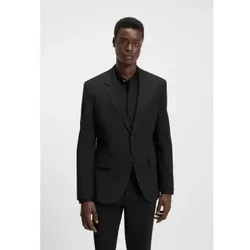 HUGO für Herren. 50540159 Blazer Karl schwarz (94), Lässig, Party, Klassisch, Polyester