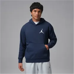 NIKE Jordan Jumpman Fleece Hoodie Herren 410 - midnight navy/white XXL