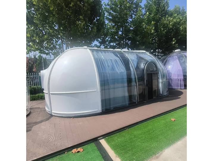 Maison préfabriquée, chambre bulle, dôme transparent, chambre bulle hôtel, dôme géodésique de haute qualité pour jardin, maison bulle préfabriquée