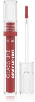 Catrice Glass Like Dewy Lip Tint brilho para lábios com alta pigmentação com efeito hidratante tom 080 Watch Out - It's Hot 3 ml. Glass Like Dewy Lip Tint