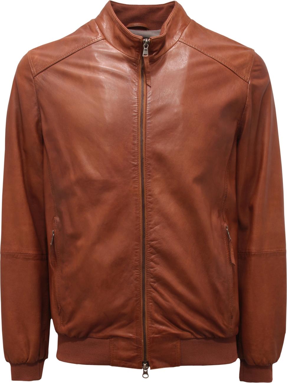 6748AT giubbotto uomo BOSCARO man leather jacket