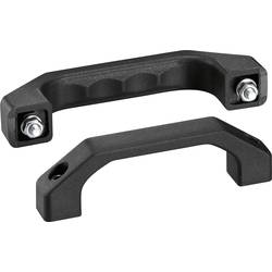 Rohde RG-1P.R120.84 Universalgriff Schwarz (matt) (L x B x H) 146 x 24 x 39 mm 6 St. RG-1P.R120.84 V6