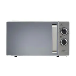 KHG Mikrowelle  MW-20.1GSS ¦ silber ¦ Kunststoff,Glas,Metall ¦ Maße (cm): B: 45,2 H: 26,2 T: 36.3