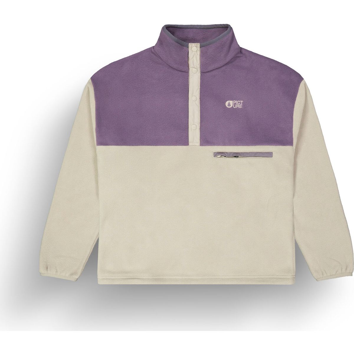 Picture Arcca W 1/4 Fleece pure cashmere (C) S SWT0182CC Pure CashmereS