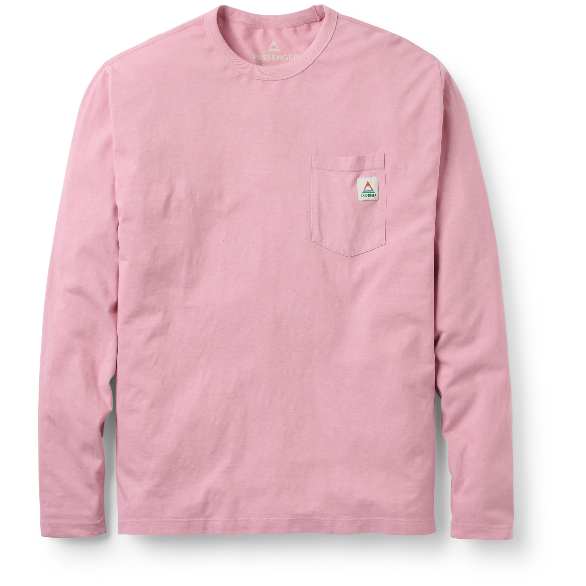 Passenger Heritage Relaxed Herren Longsleeves rosa Größe M Lifestyle Widerstandsfähig