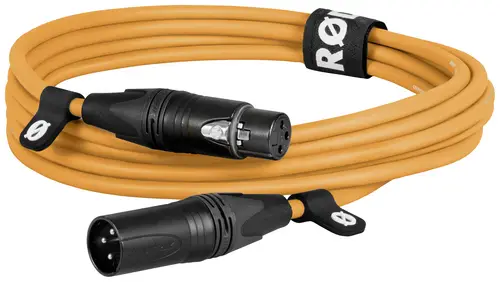 Rode XLR3M-O XLR Verbindungskabel 3m Orange