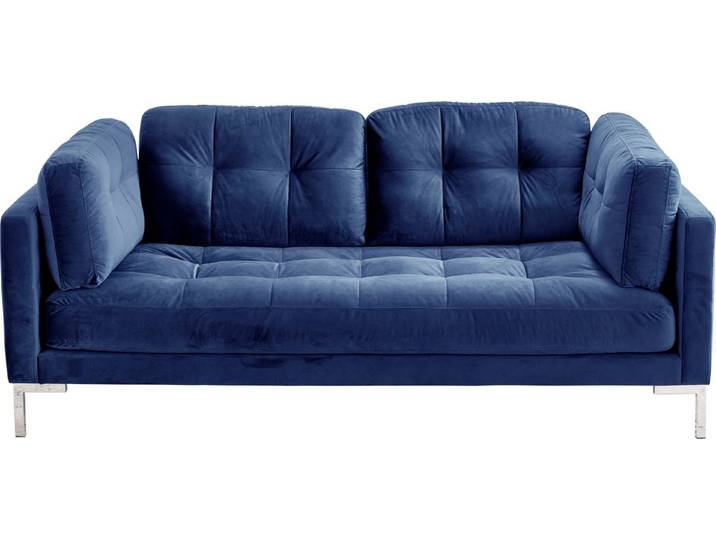 OTTO home 2-Sitzer Landau, in Cord-Stoff mit Metallfuß