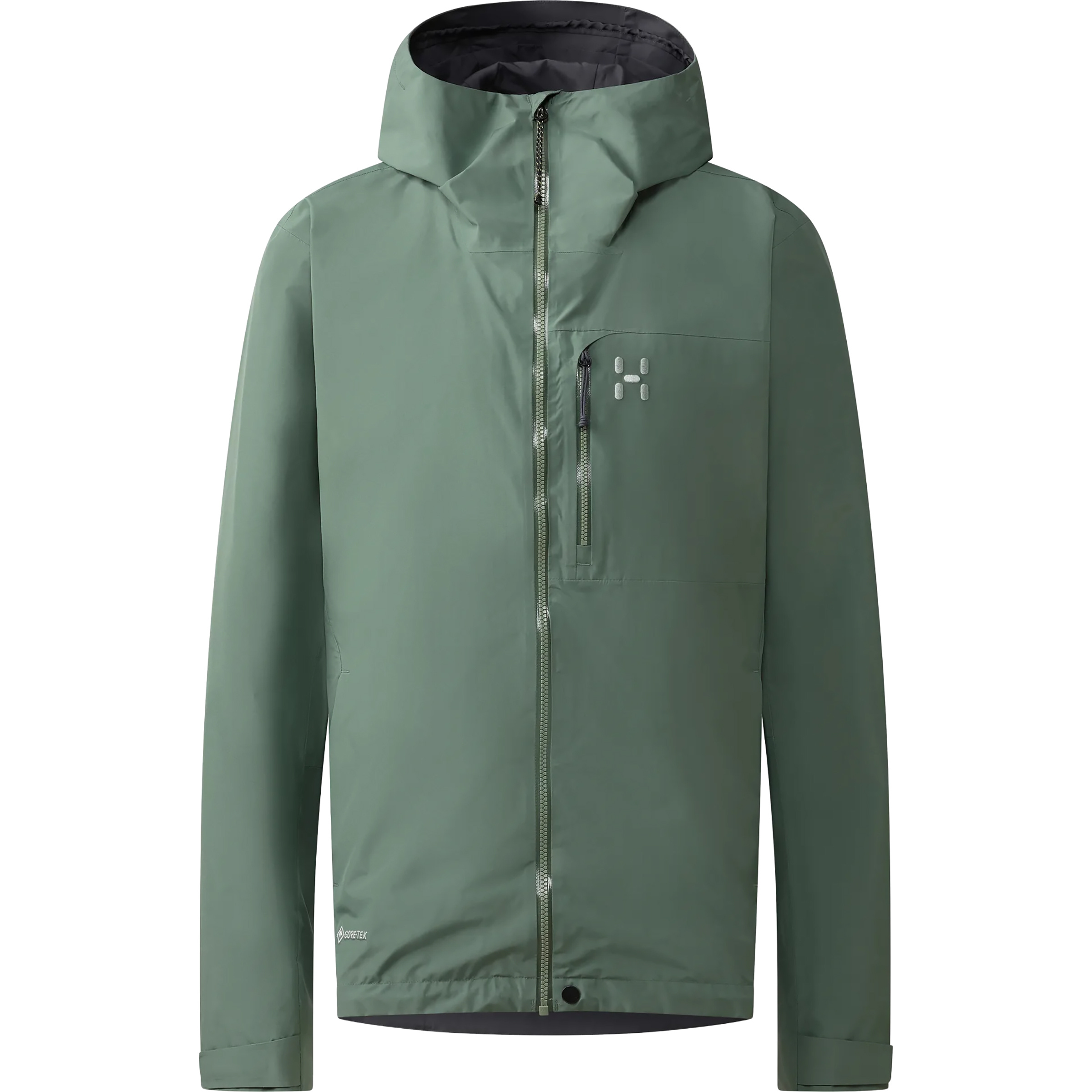 Haglöfs Alert GTX Herren Regenjacke gruen Größe XL Trekking Wasserdicht Wasserabweisend