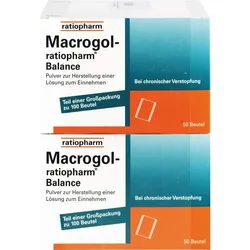 Macrogol-Ratiopharm Balance Pulv. Z.h.e.lsg.z.ein. 100 ST