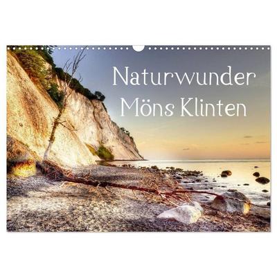 Naturwunder Möns Klinten (Wandkalender 2027 DIN A3 quer), CALVENDO Monatskalender