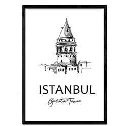 POSTER Städte Denkmäler Istanbul A3 Rahmenlos