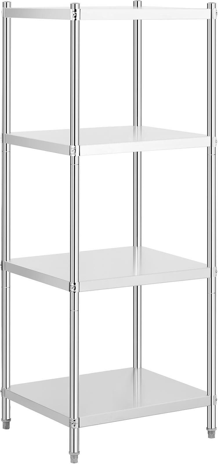 Edelstahlregal - 70 x 60 x 180 cm - Royal Catering - 200 kg