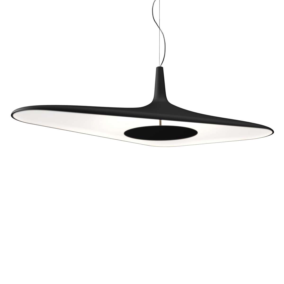 Luceplan Soleil Noir Pendelleuchte (schwarz) schwarz 1D890S000035