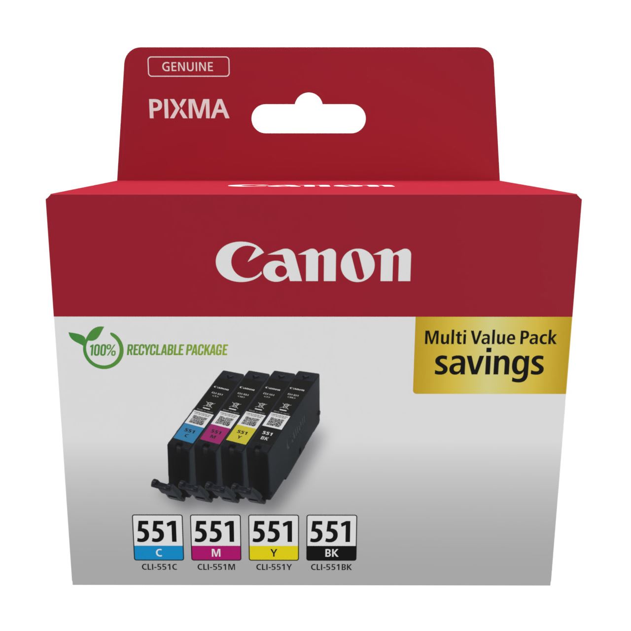 CANON CLI-551 C/M/Y/BK MULTI