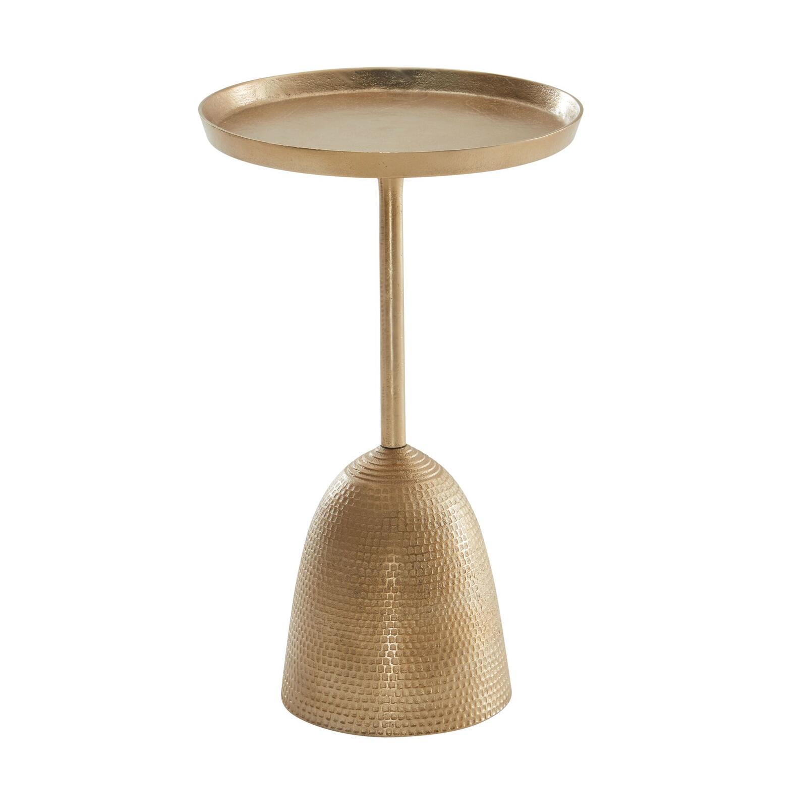 WOHNLING WL6.670 Beistelltisch Gold 33 cm x 33 cm x 53 cm