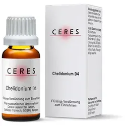 CERES Chelidonium D 4 Dilution 20 ml