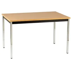 SODEMATUB Rechtecktisch »Mailand« 120x80 cm braun, 120x74 cm