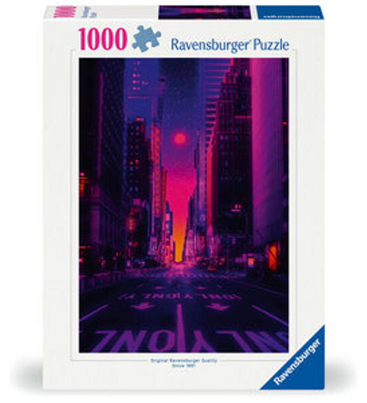 Ravensburger Puzzel New York in Neon