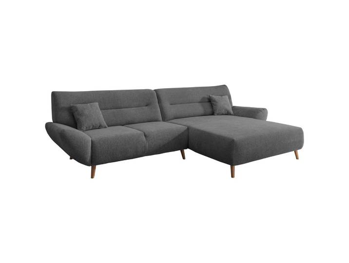 Wohnlandschaft Drago Anthrazit Chenille