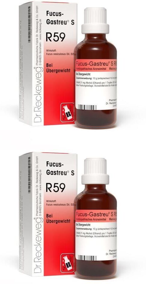 Dr. Reckeweg Fucus-Gastreu S R59 Mischung 2x 2x50 ml