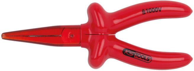 KS Tools Pince plate à bec long 1000V, 160 mm (117.1716)
