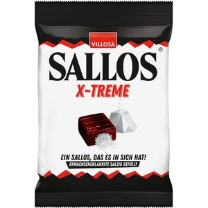 Villosa Kräuterbonbons Sallos X-Treme, 23 Stück im Beutel, 150 g