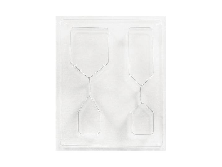Rayher Giessform Häuser 10.5 × 10.5 × 3 cm 4 Stück
