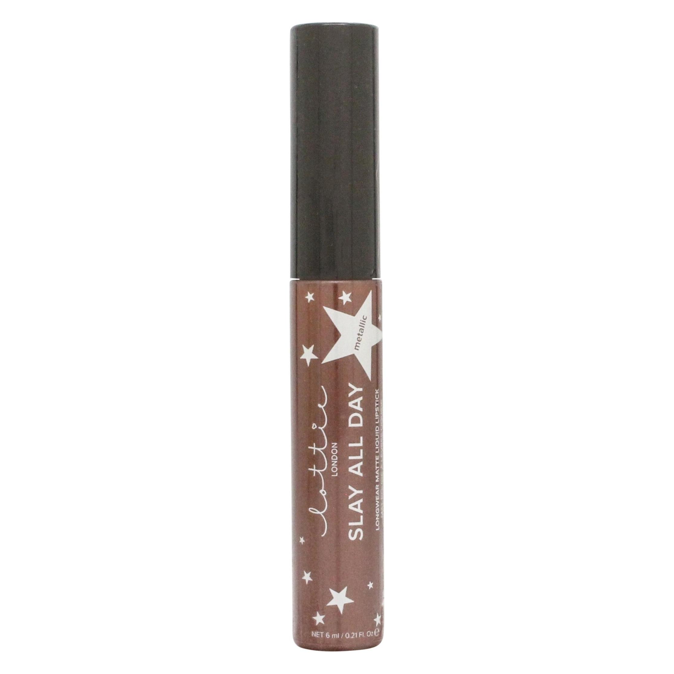 Lottie London Lottie Slay All Day Longwear Matt Metallic Liquid Lipstick 6ml Shook (Shook) (48299305)