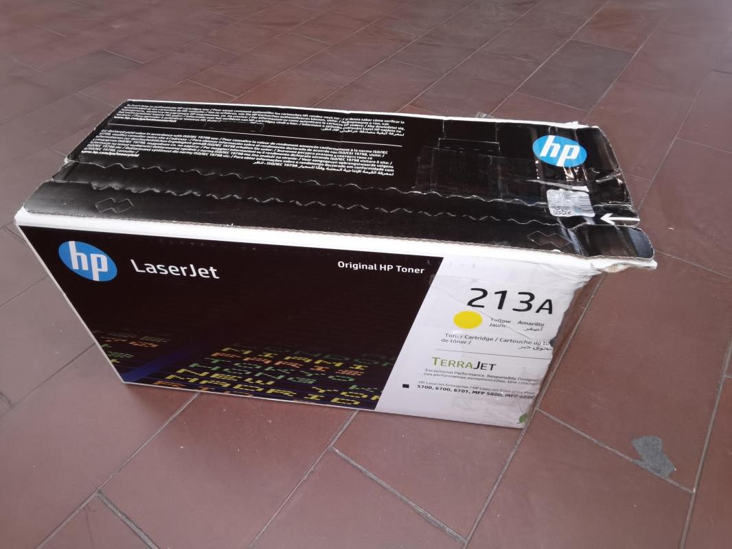 HP 213A CLJ tonercartridge geel voor ST 3000 W2132A