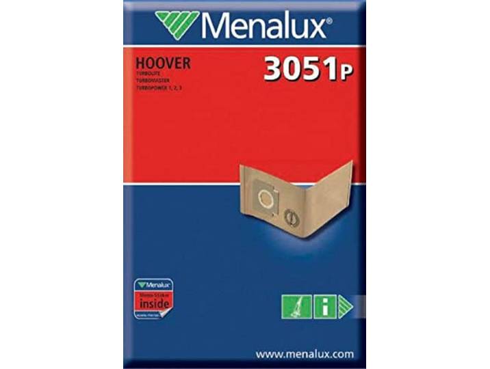 Menalux 3050 P, 5 stofzuigerzakken