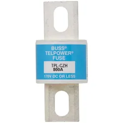 Eaton TPL-CV Sicherungseinsatz, Telekomm., 500 A, DC 170 V, 38 x 89 mm, UR, Schraubverbindung TELPOWER FUSE TPL-CV TPLCV