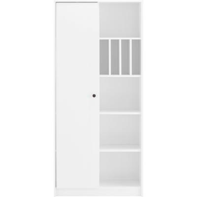 Aktenschrank OTTO HOME "Licia", weiß, B:81,5cm H:179cm T:35cm, Hartfaserplatte, Holzwerkstoff, Schränke