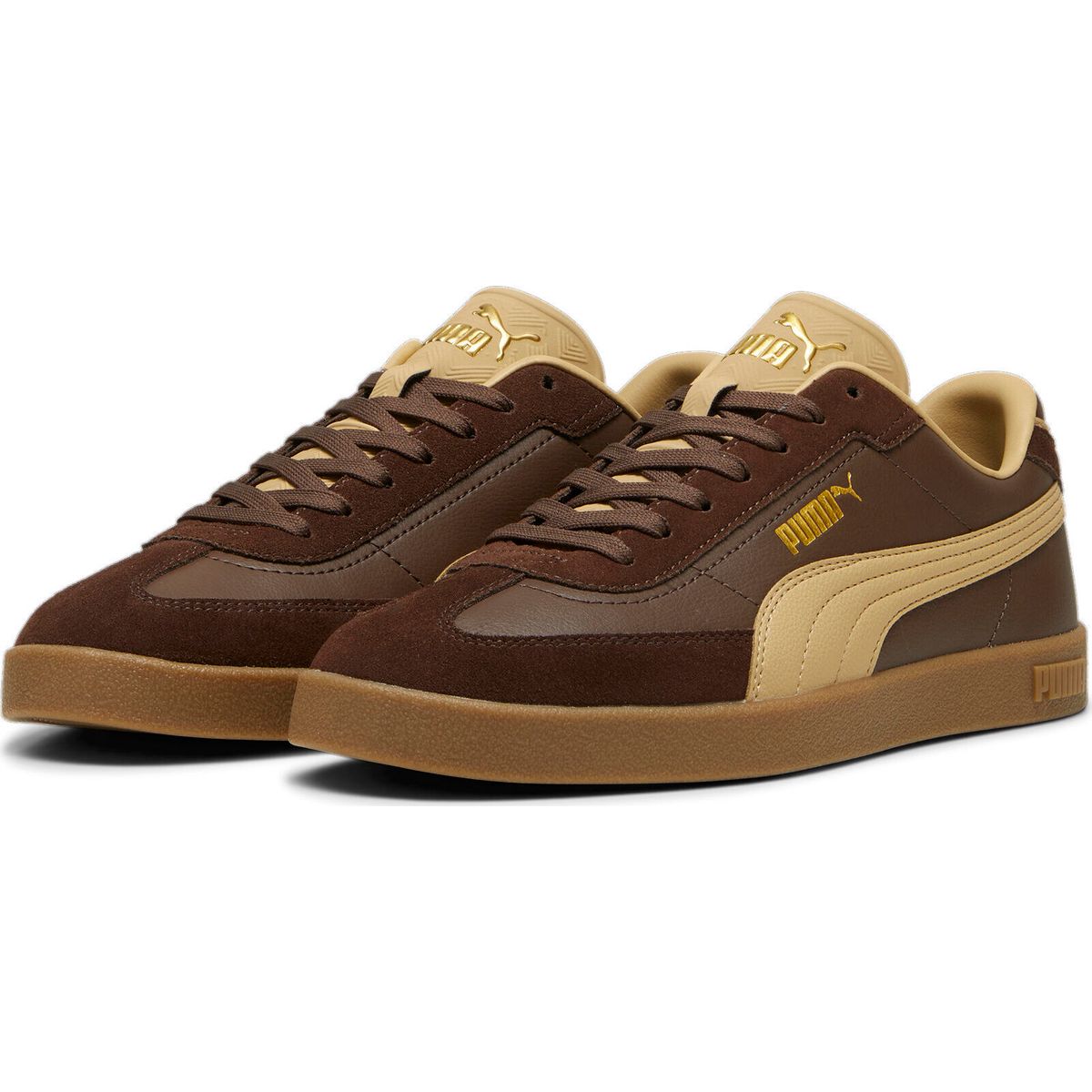 Puma Club II Era espresso brown-sand dune-puma gold (01) 13 397447-01-13