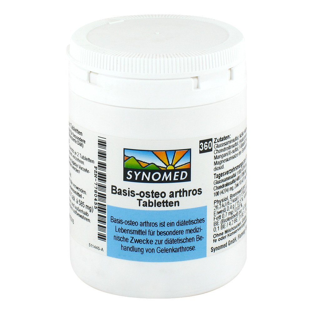 Synomed GmbH Basis Osteo Arthros Tabletten 07780455