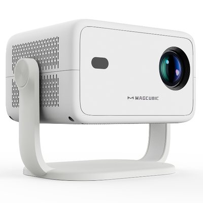 Portable 1080P Projector With Auto Focus WiFi6 Android Smart Home Theater us Plug