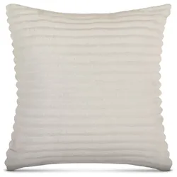 Bestlivings Kissenhülle 50x50cm ( Creme ) Cord Optik - Kuschelig weicher Bezug mit Reißverschluss - Kissen - Öko Tex - Sofakissen, Dekokissen