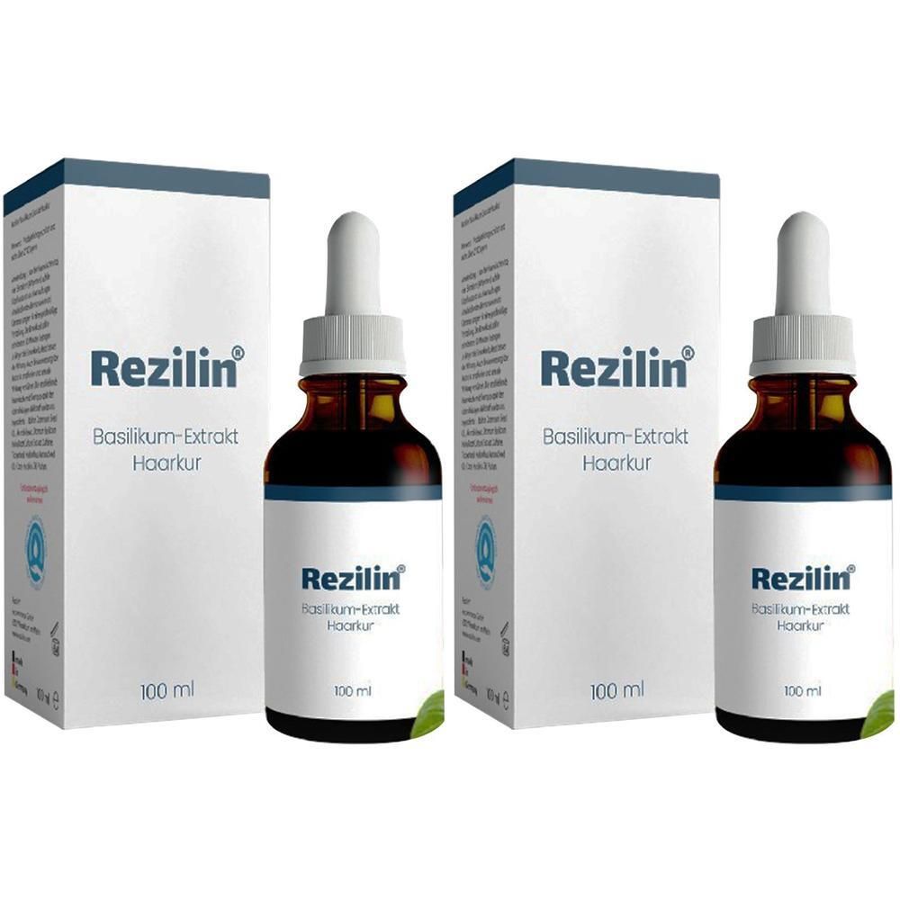 Rezilin Basilikum-Extrakt Haarkur 2x 2x100 ml