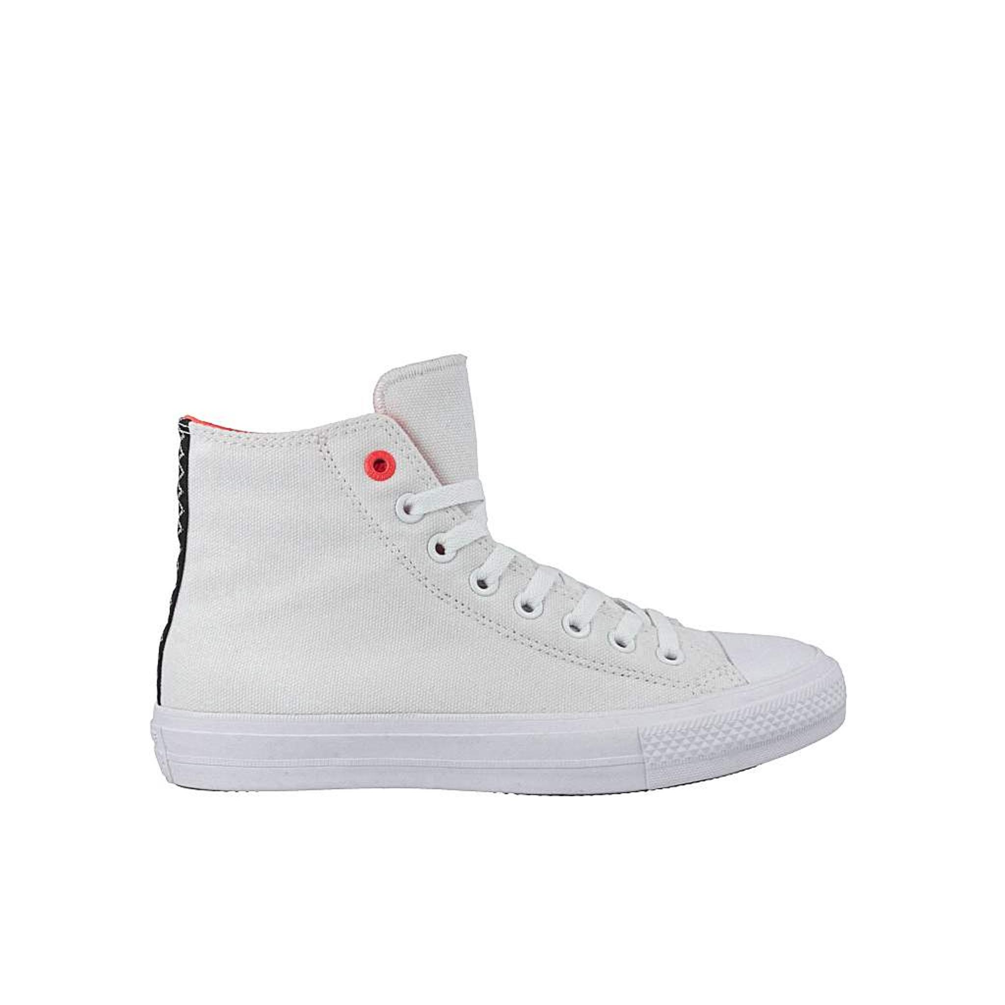 Converse Chuck Taylor All Star II Hi Shield Heren Witte Plimsolls