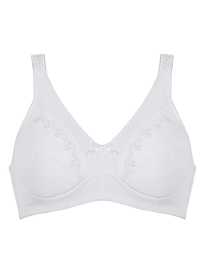 Naturana Bügelloser BH in Weiß - 95A
