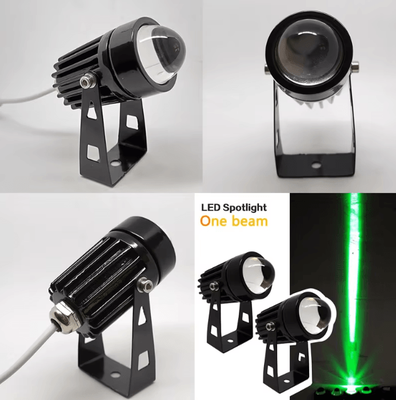 Inspire Curations Modern RGB LED Outdoor Wall Spotlight IP66 Waterproof Landscape Beam Light (9W 12W) rgb Remote 12w