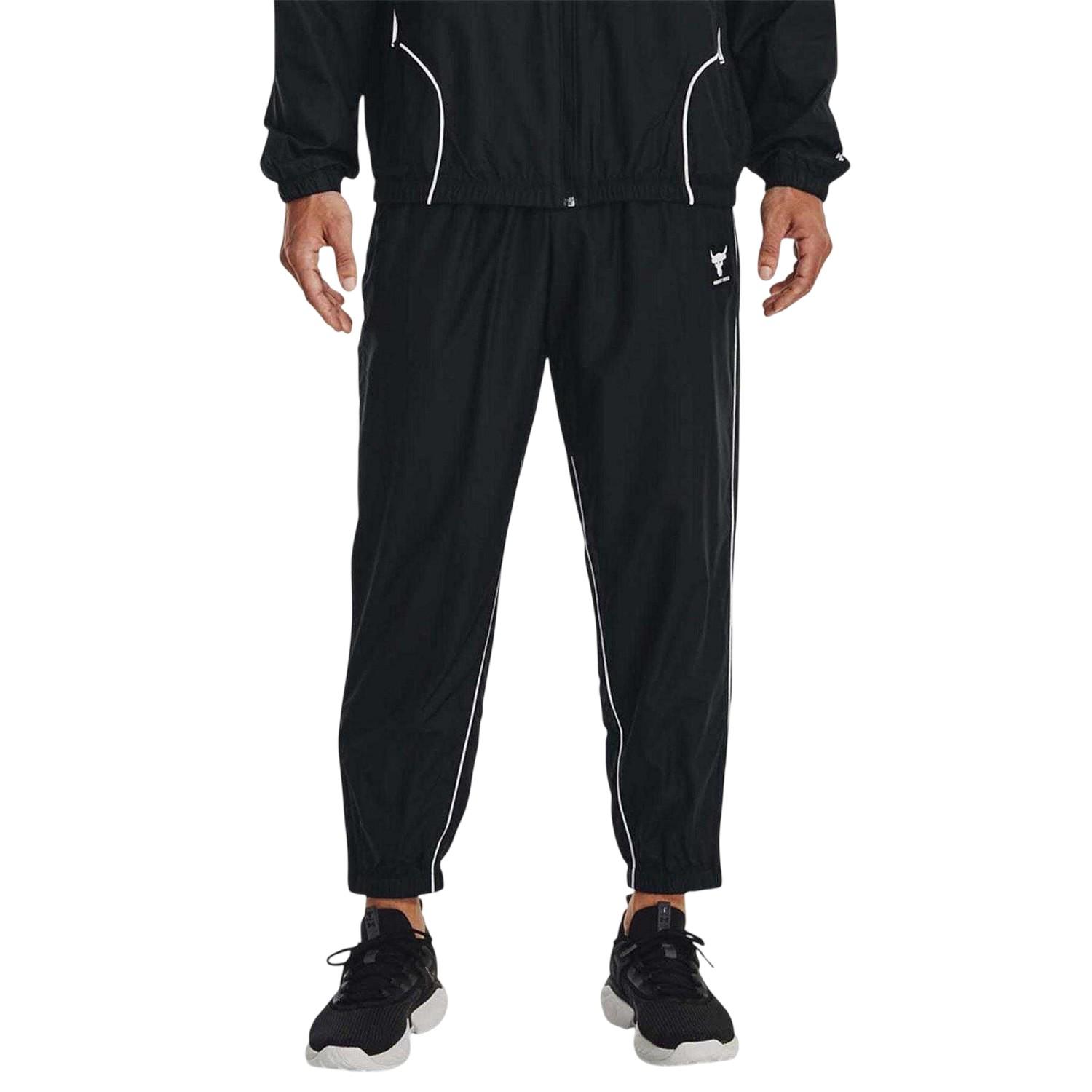 Under Armour Heren Project Rock Geweven Joggingbroek (Zwart)