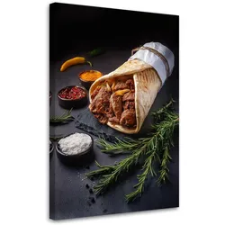WANDBILD essen kebab restaurant bar